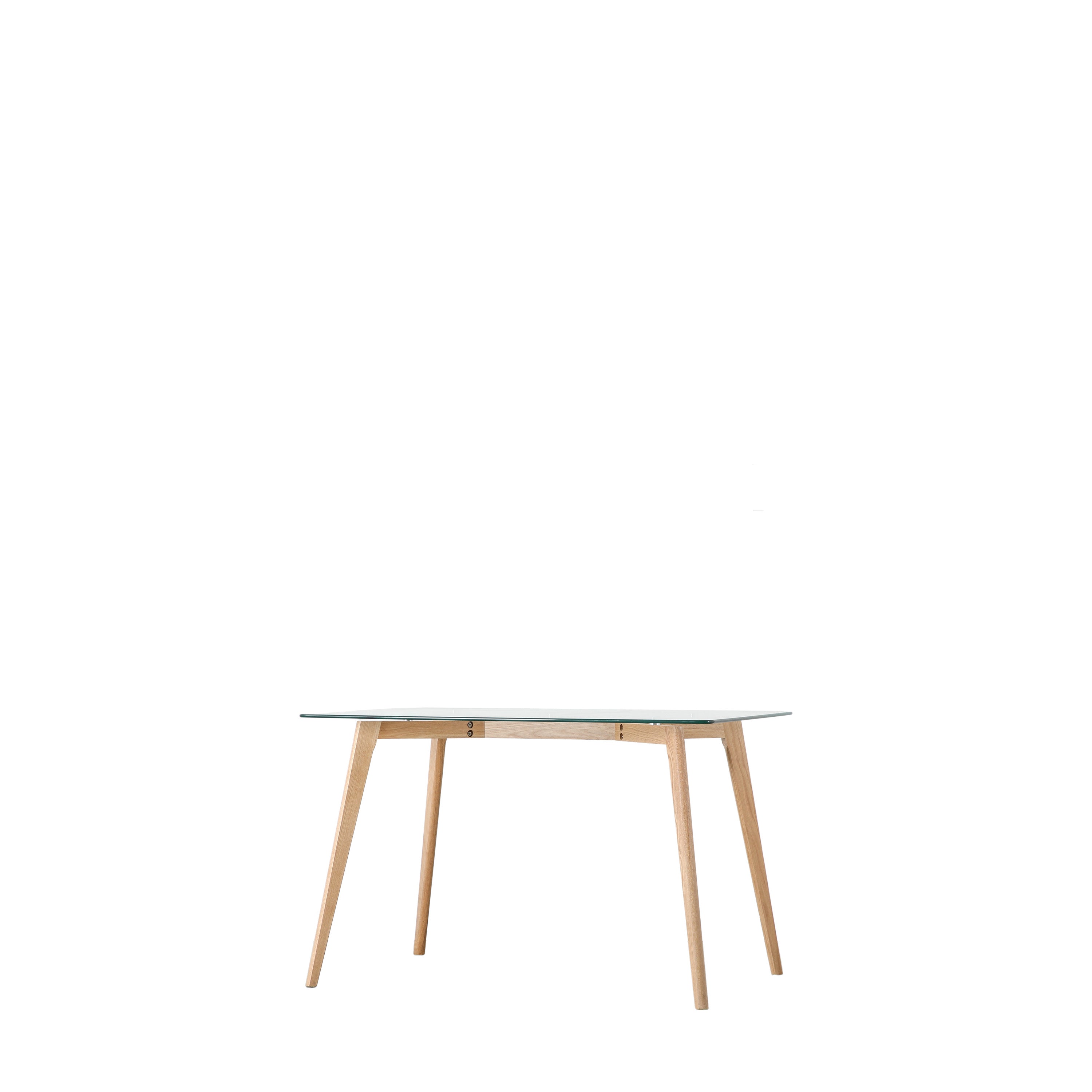 Langford Clear Rectangular Dining Table