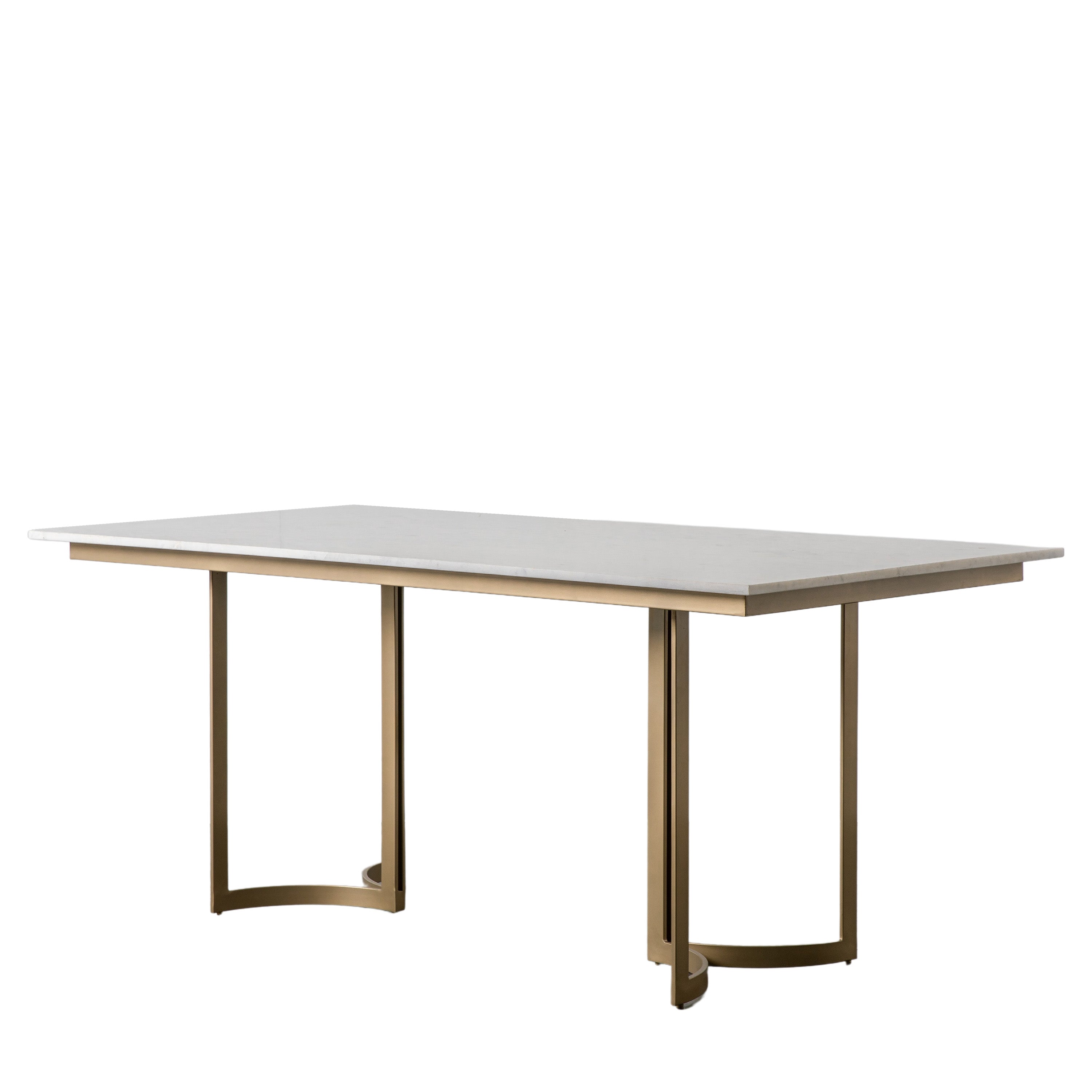 Holborn Gold Fixed Top Dining Table