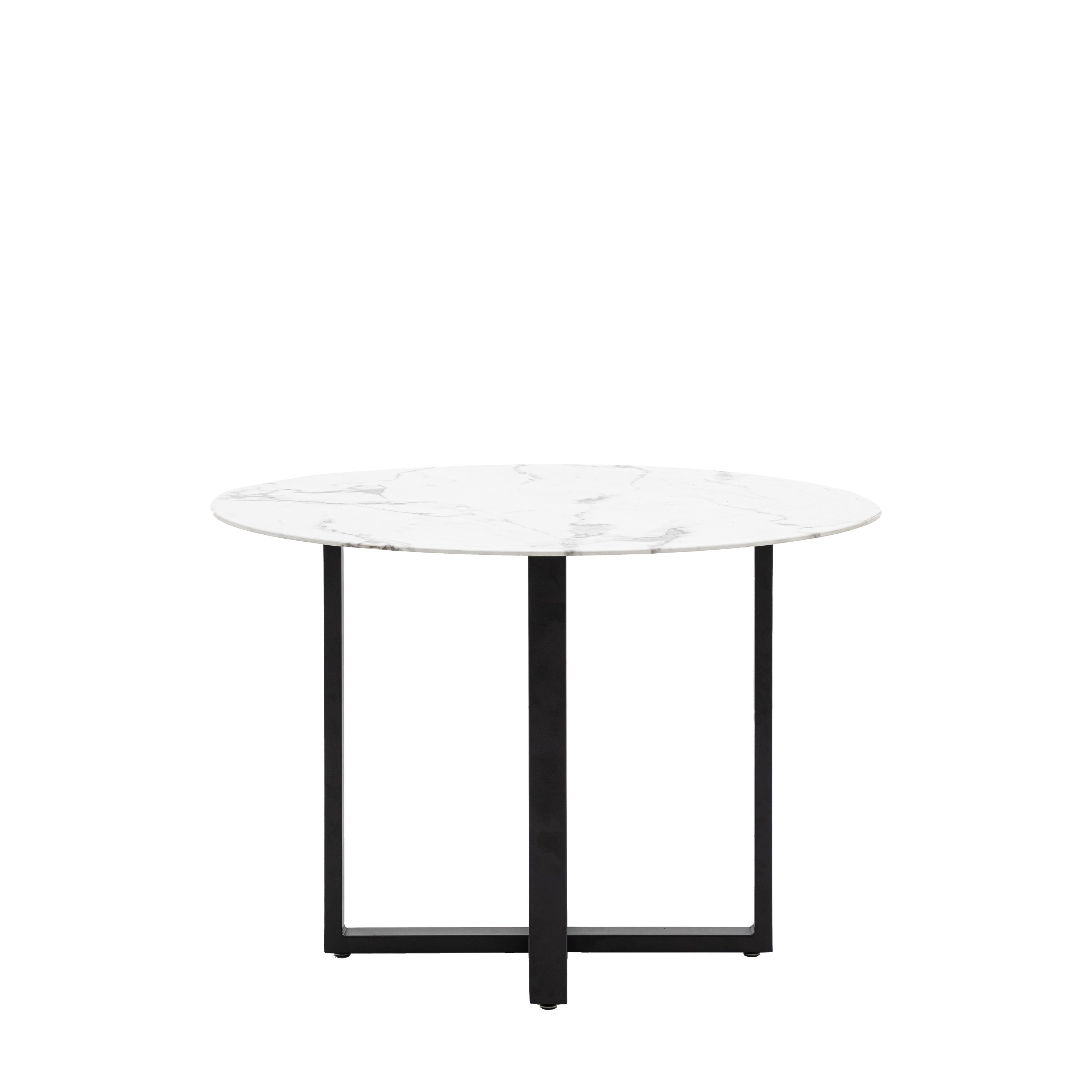 Fairmont Round White Dining Table
