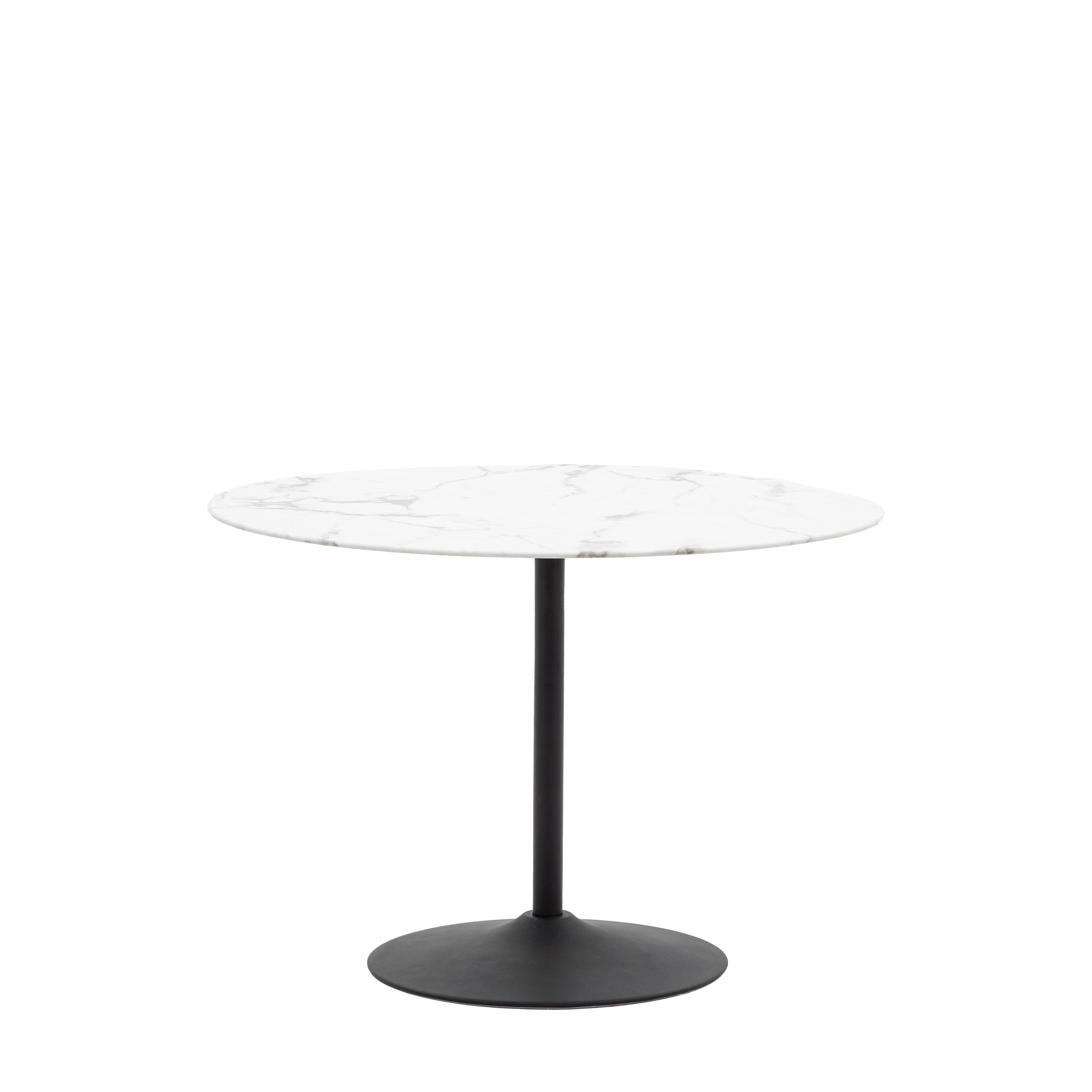 Whitmore White Effect Round Dining Table