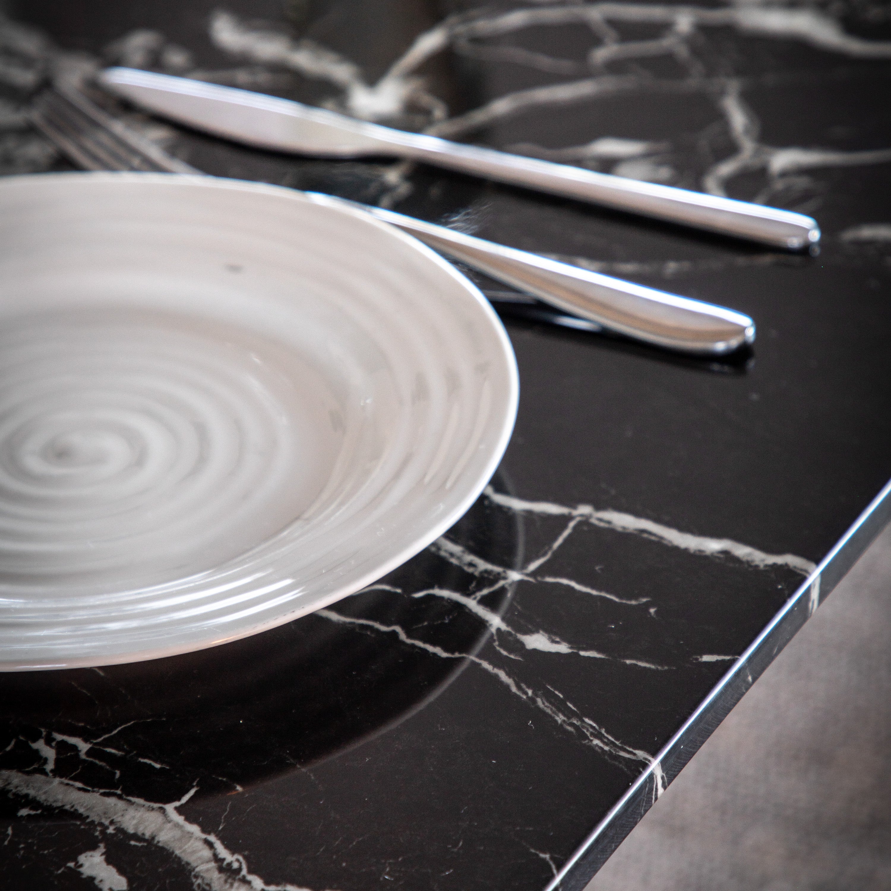 Benson Black Effect Dining Table