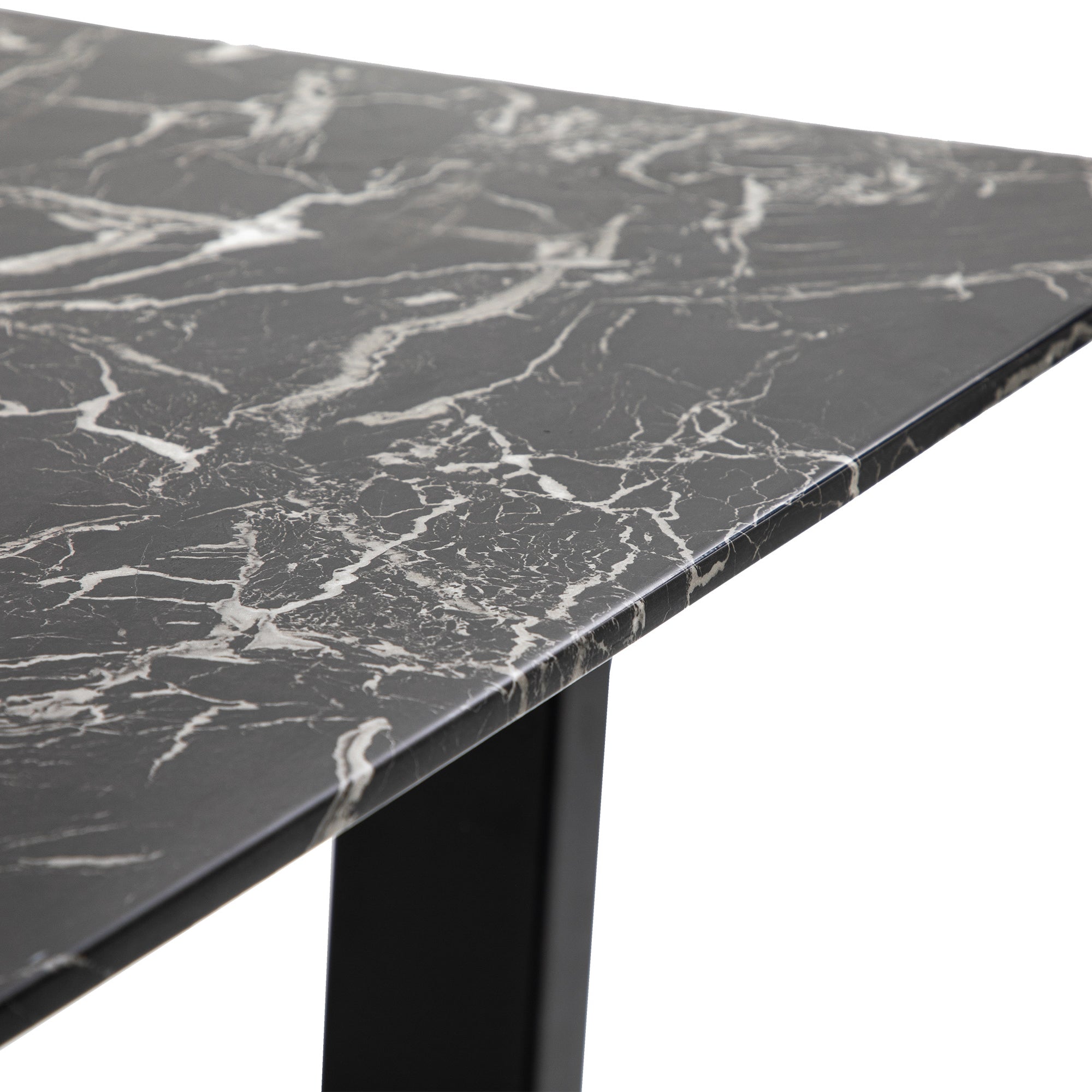 Eldridge Black Effect Dining Table