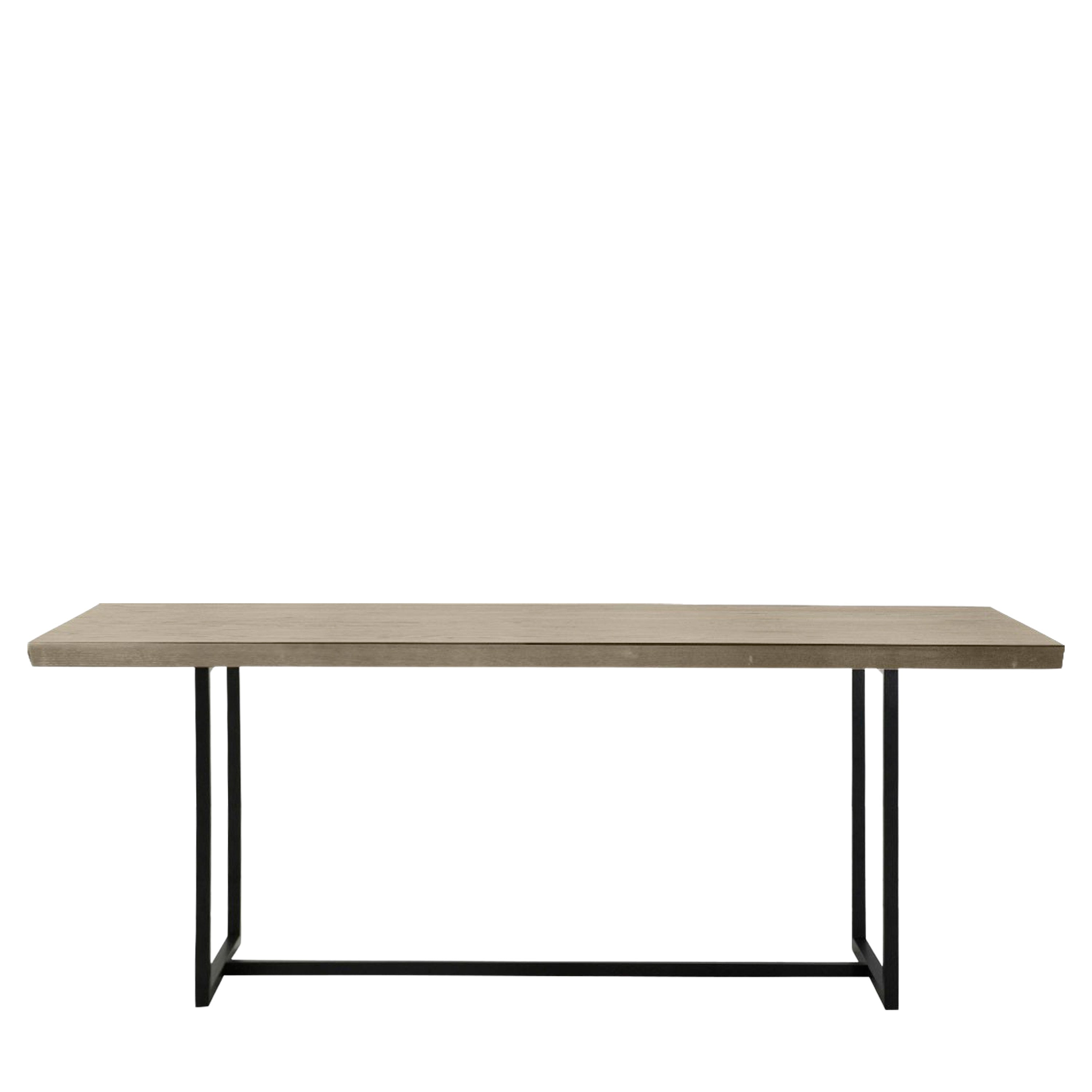 Caldwell Grey Fixed Top Dining Table