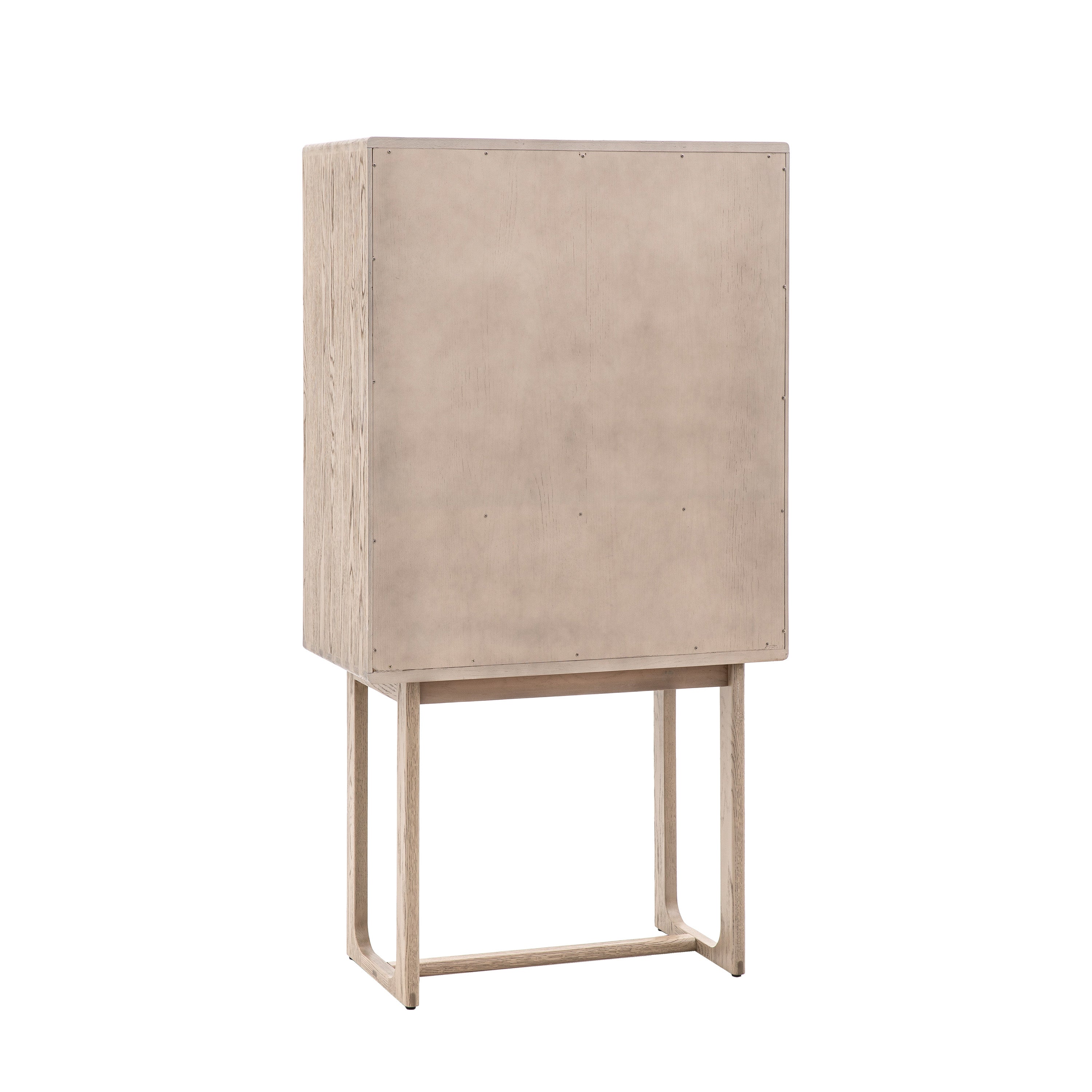 Langley Smoked Cocktail Cabinet