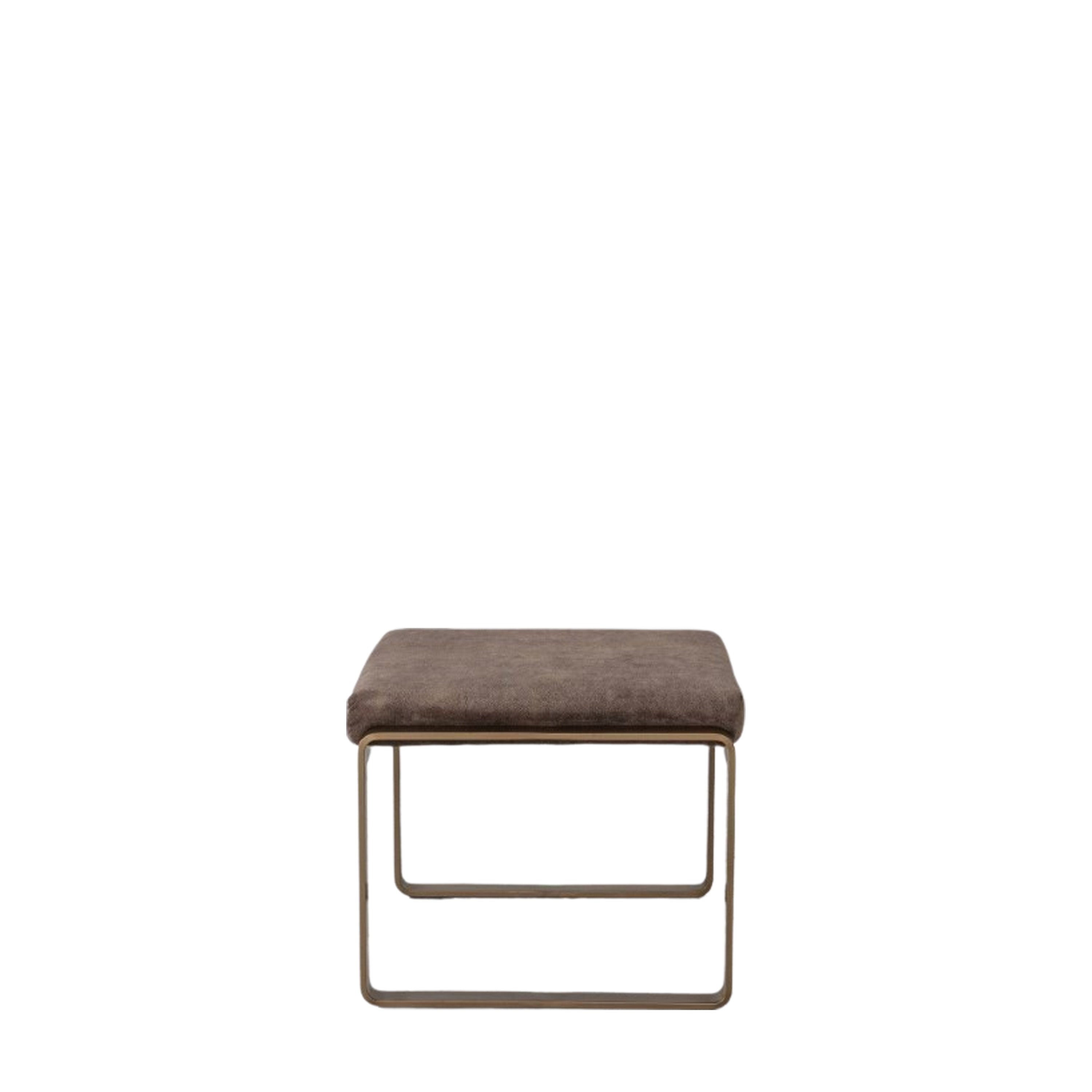 Paxton Brown Footstool