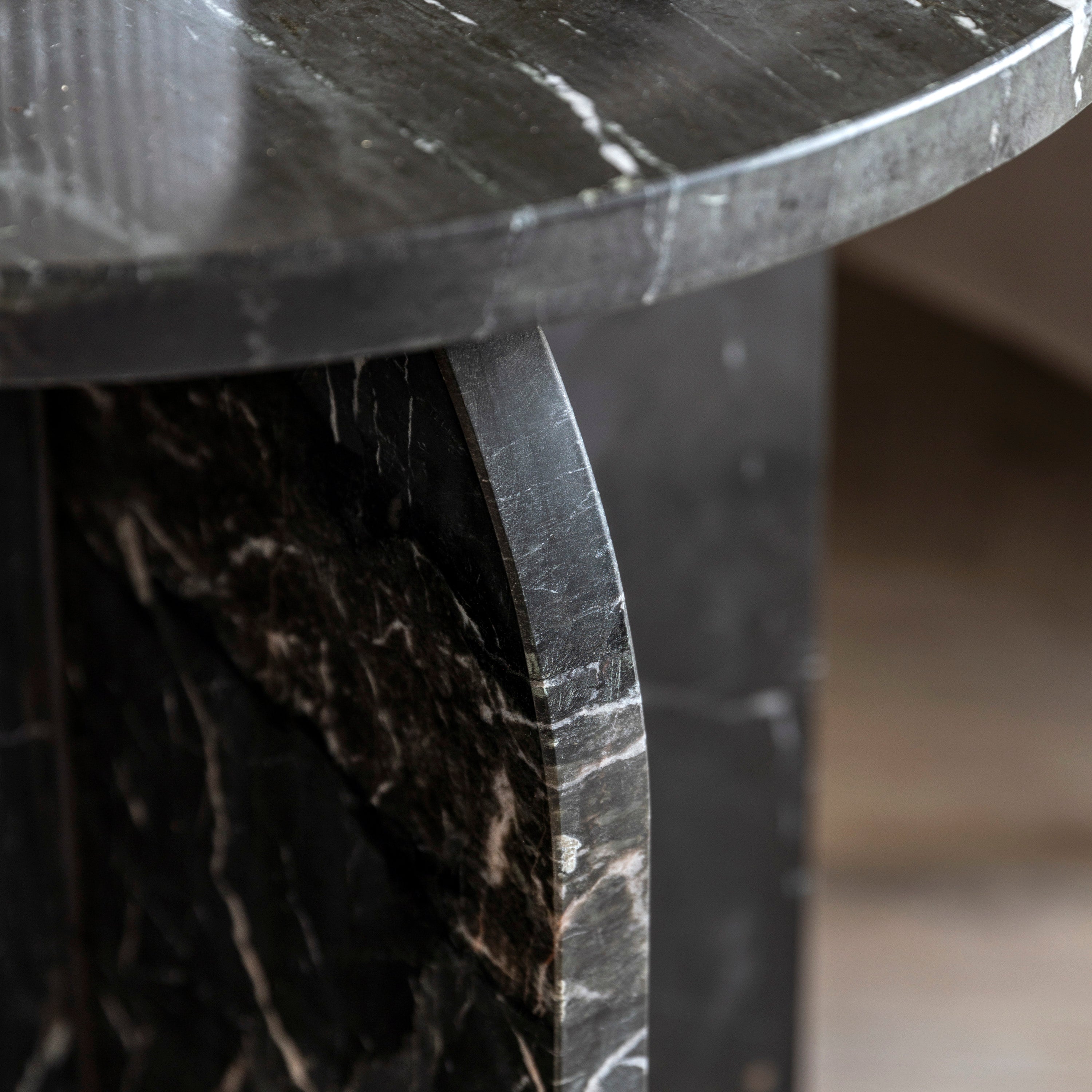 Amalfi Black Side Table
