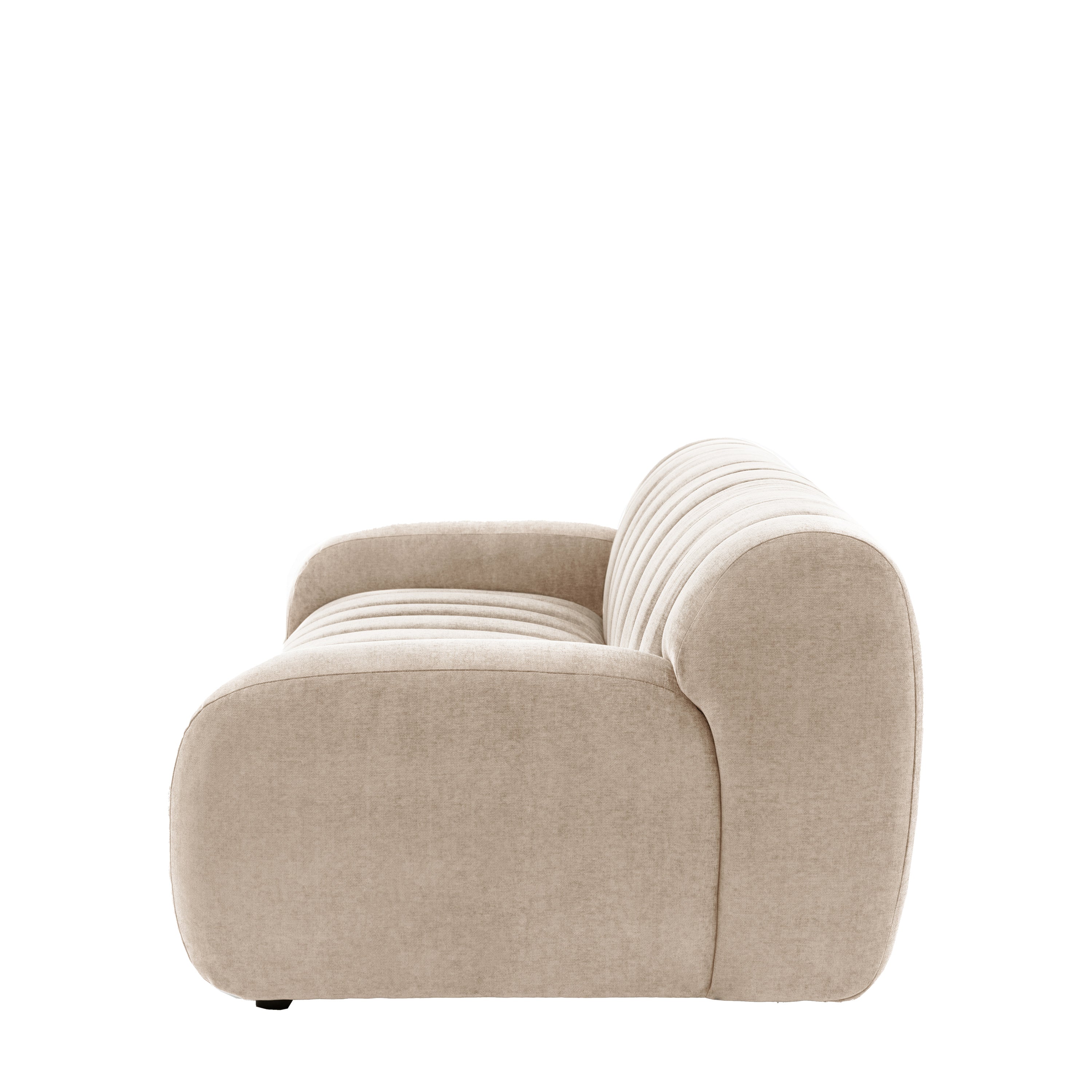 Milano Cream 3 Seater Sofa