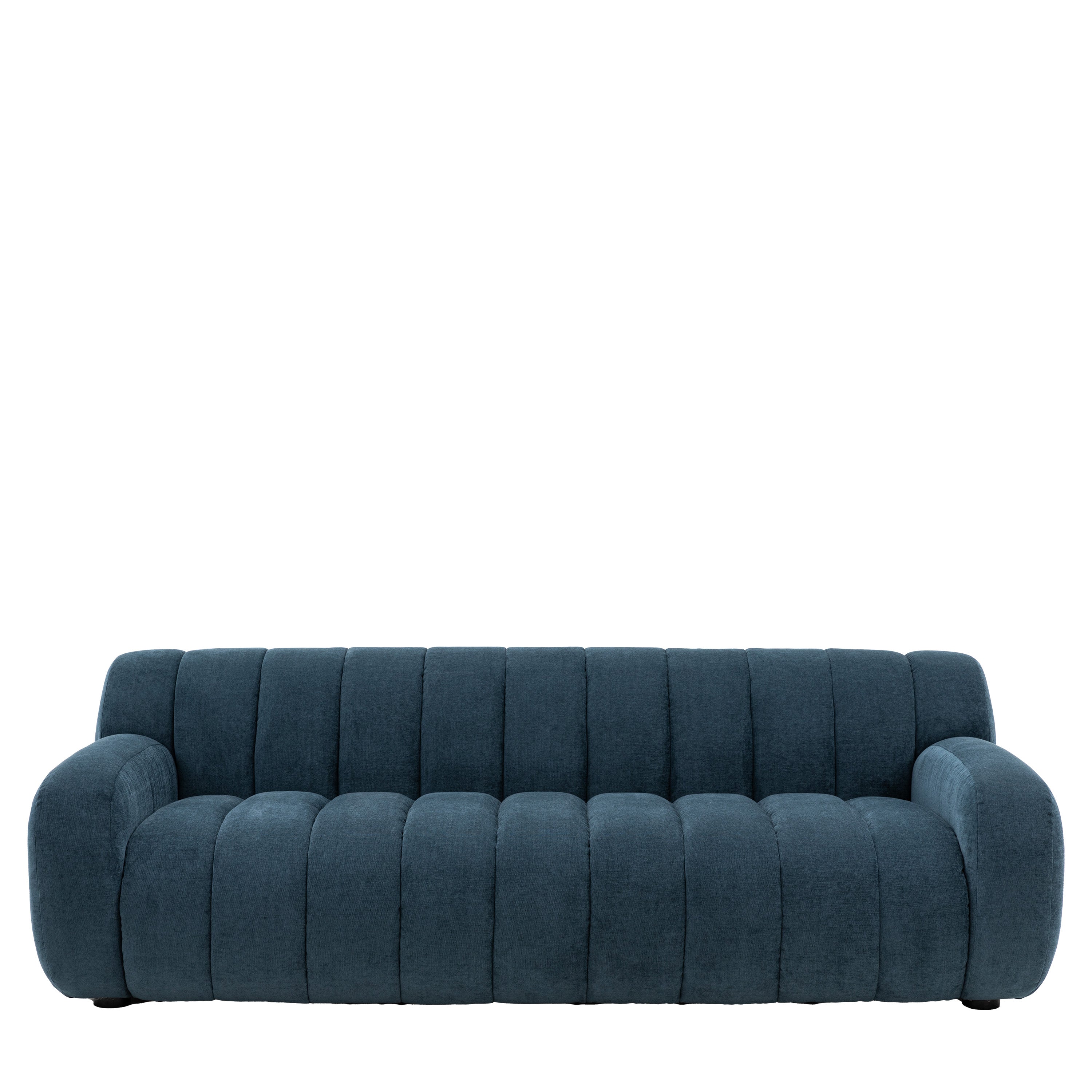 Milano Blue 3 Seater Sofa