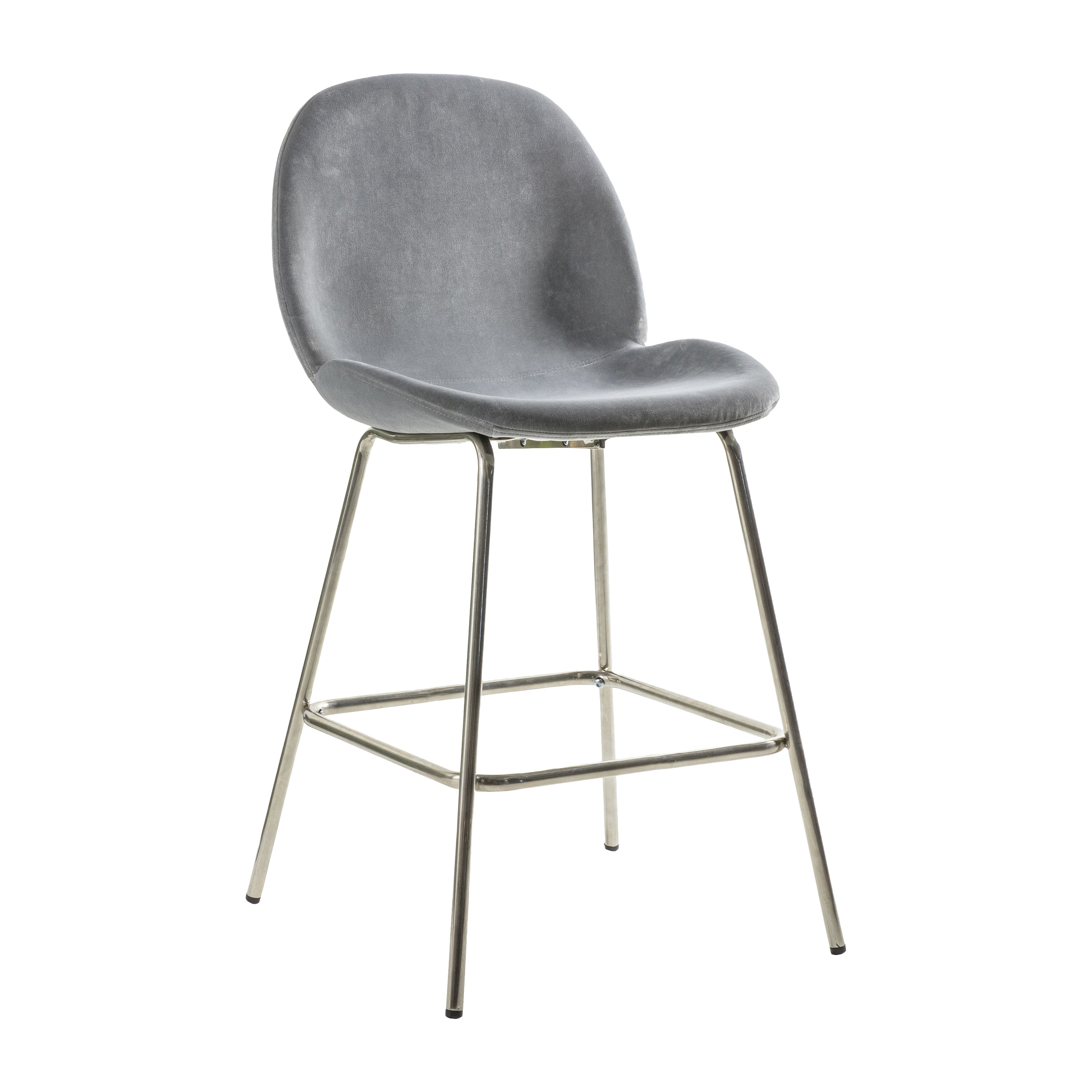 Finnegan Light Grey Bar Stool Set of 2