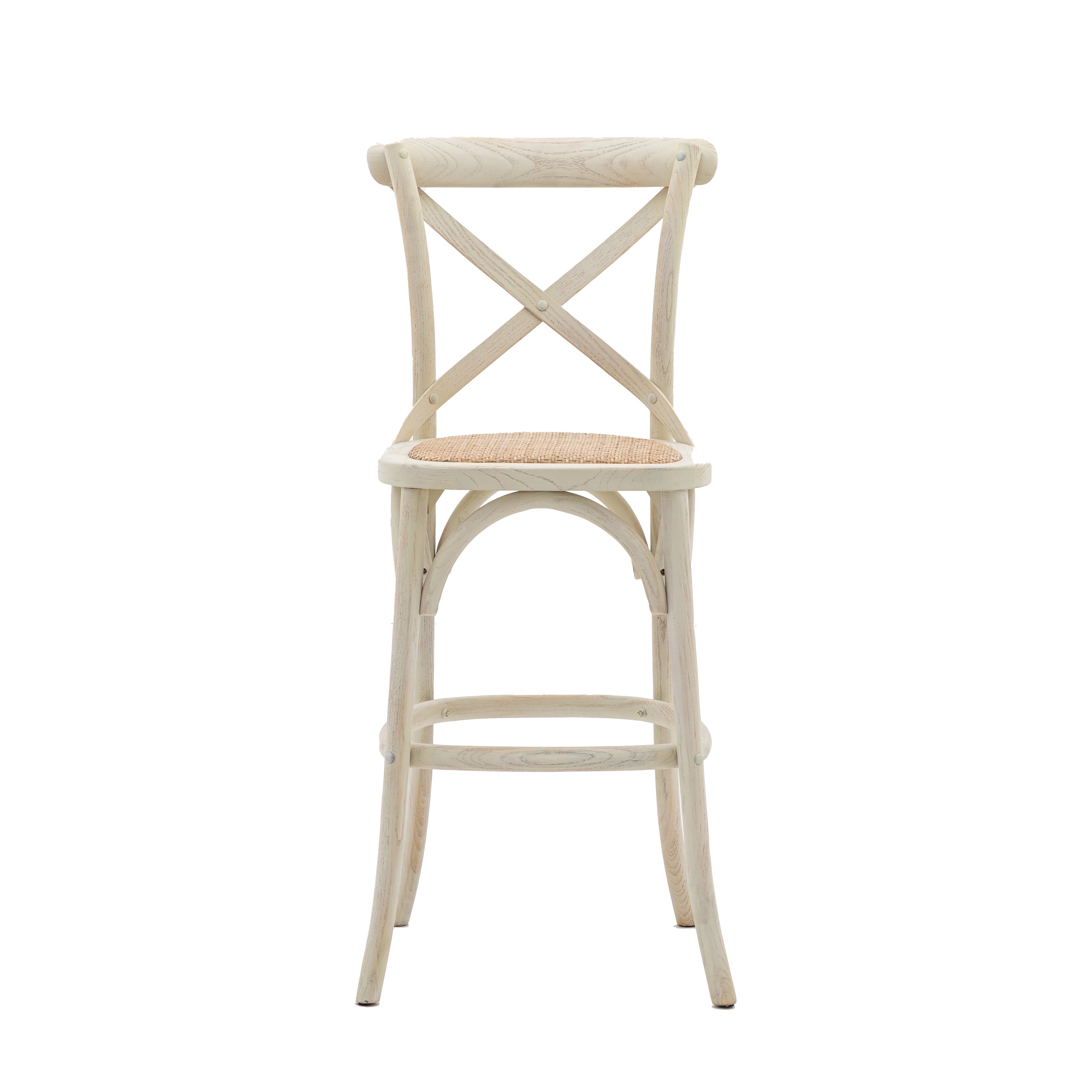 Terraza White Bar Stool Set of 2