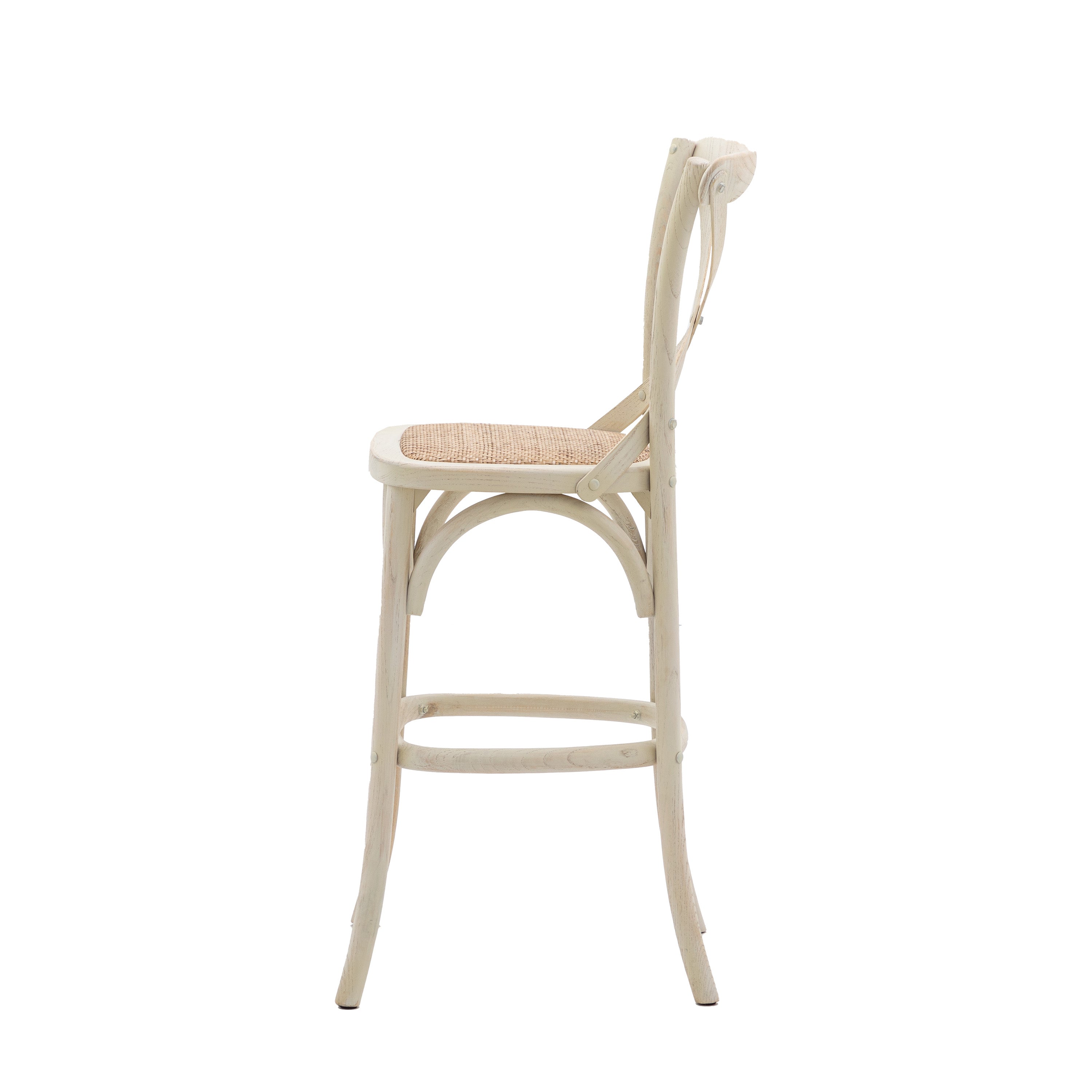 Terraza White Bar Stool Set of 2