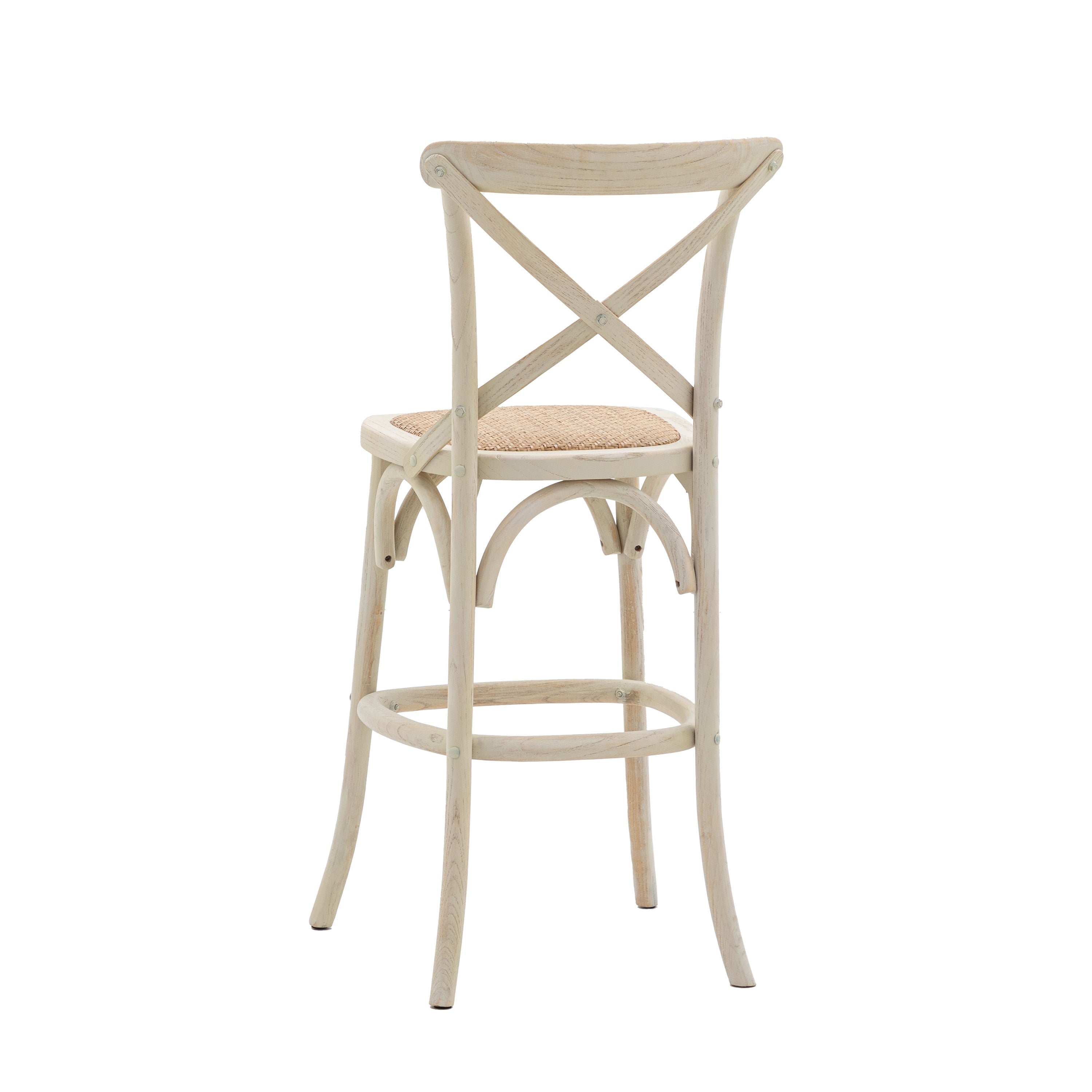 Terraza White Bar Stool Set of 2