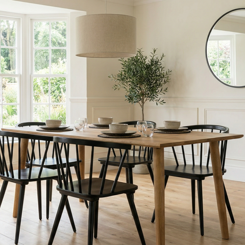 Santa Maria 160cm Fixed Top Dining Table