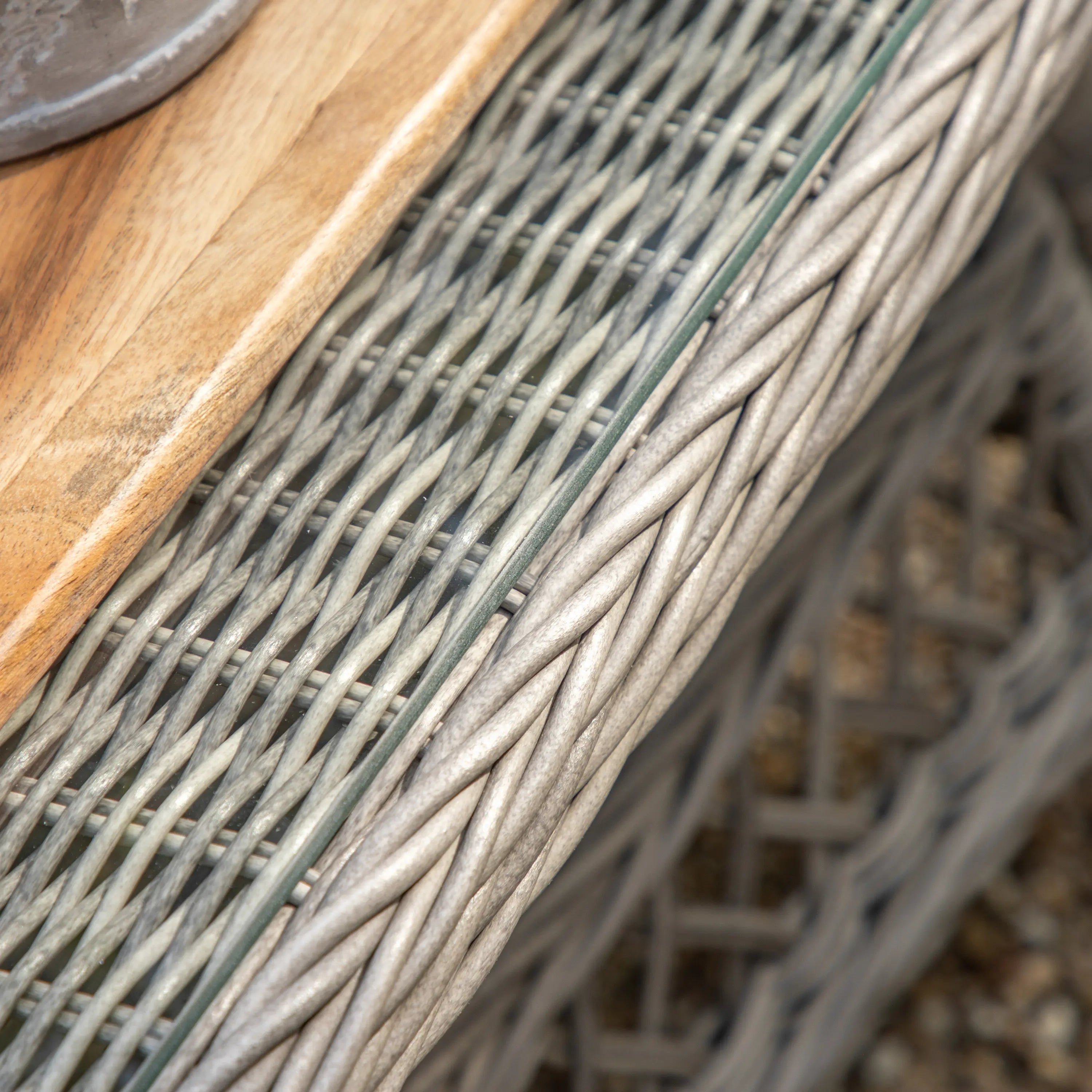 Aubrey Outdoor Chaise Set Stone