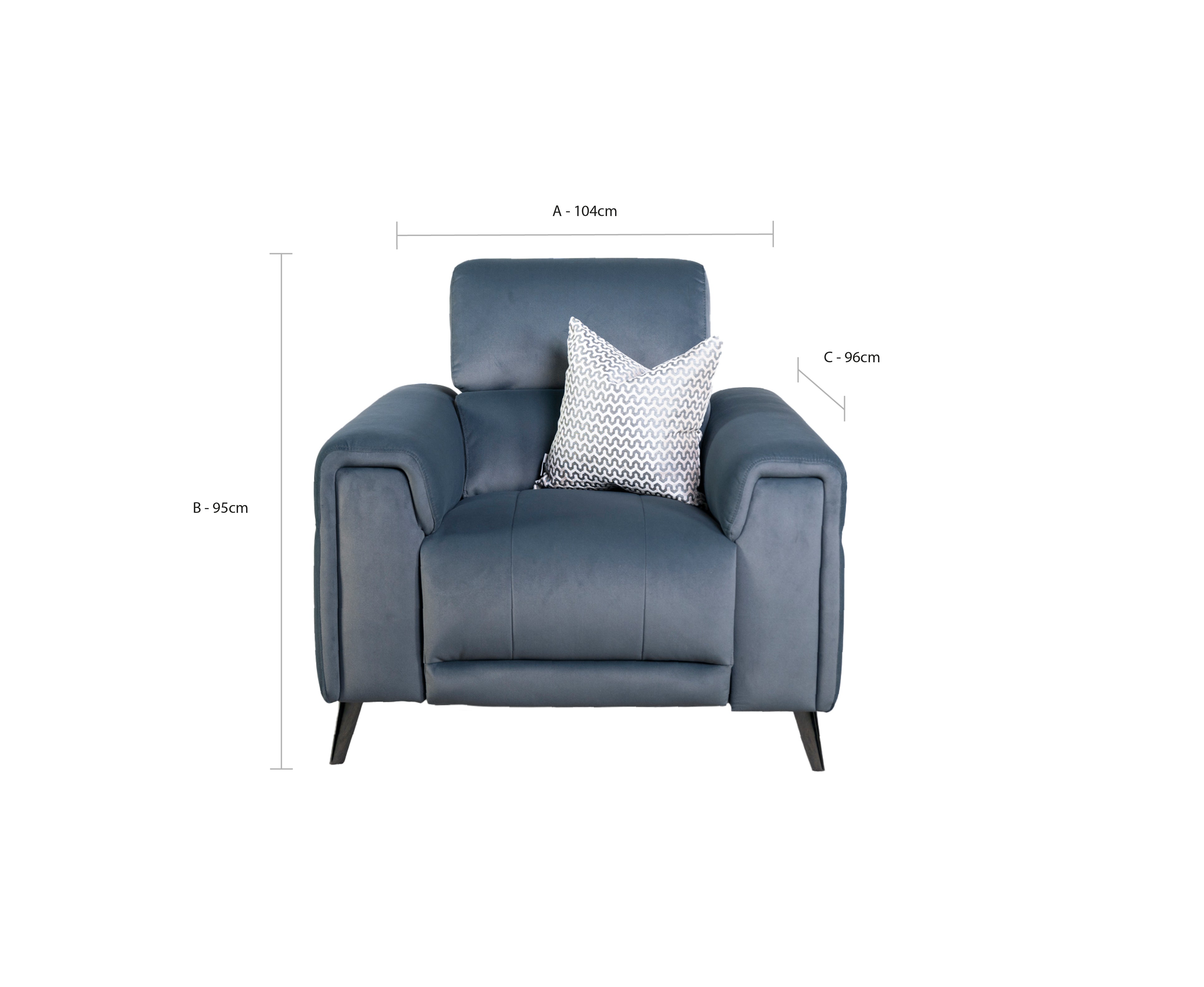 Optima Recliner Power Chair With Headrest Tilt