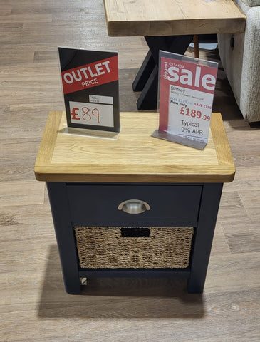 Stiffkey 1 Drawer Unit And Basket (Clearance)