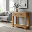 Cheltenham Oak Console Table