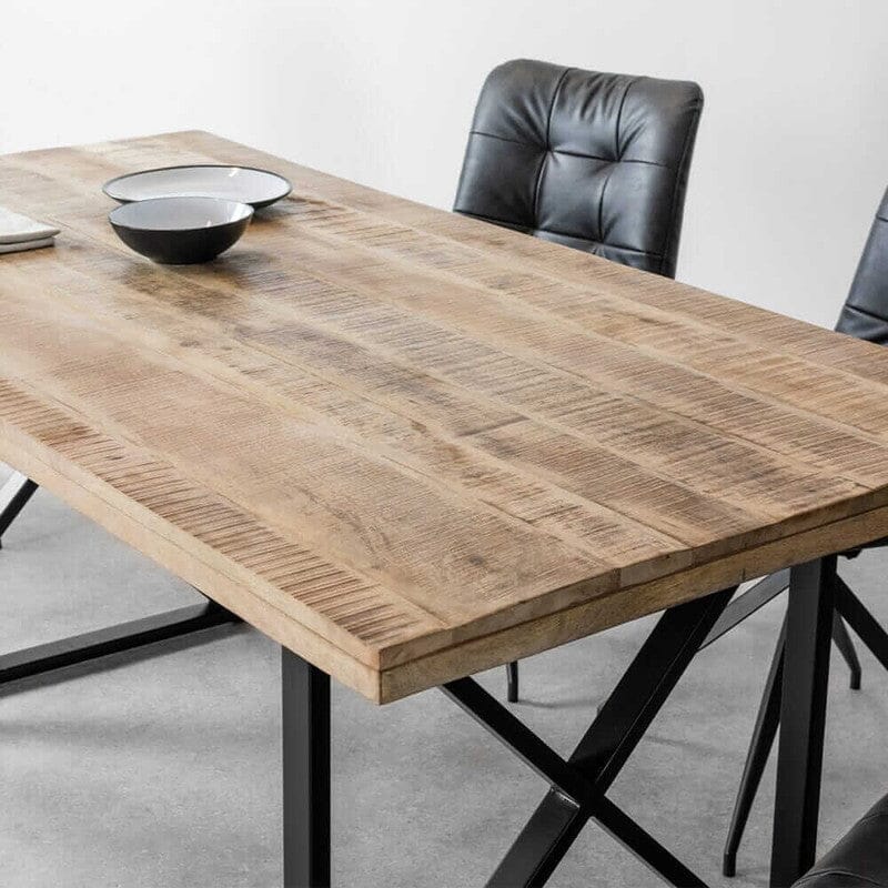 Anabella Mango Wood Dining Table Dining Table Anabella