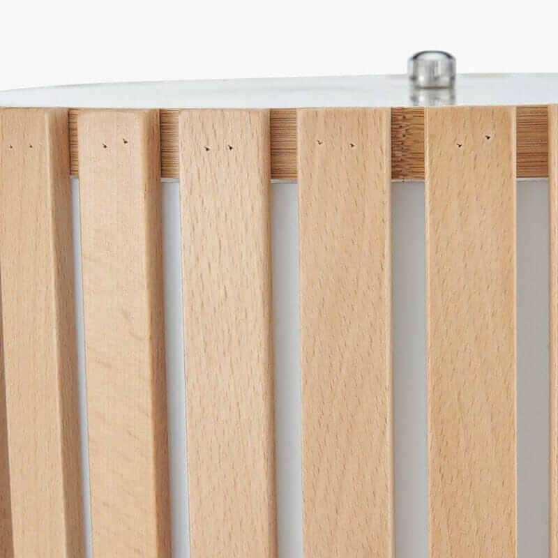 Antique Wood Slat Table Lamp Table Lamp Antique