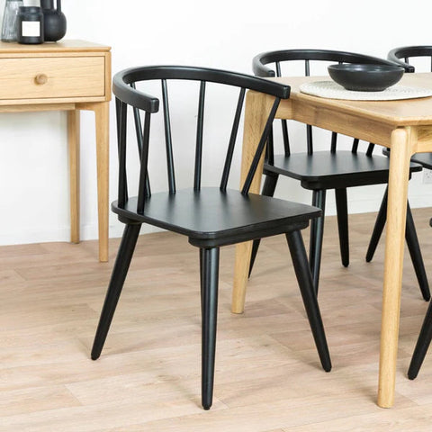 Bogart Black Dining Chair Set Of 2