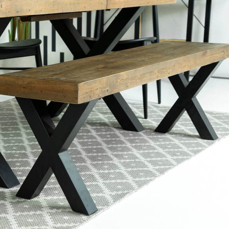 Brooklyn Cross Leg Bench Bench Brooklyn