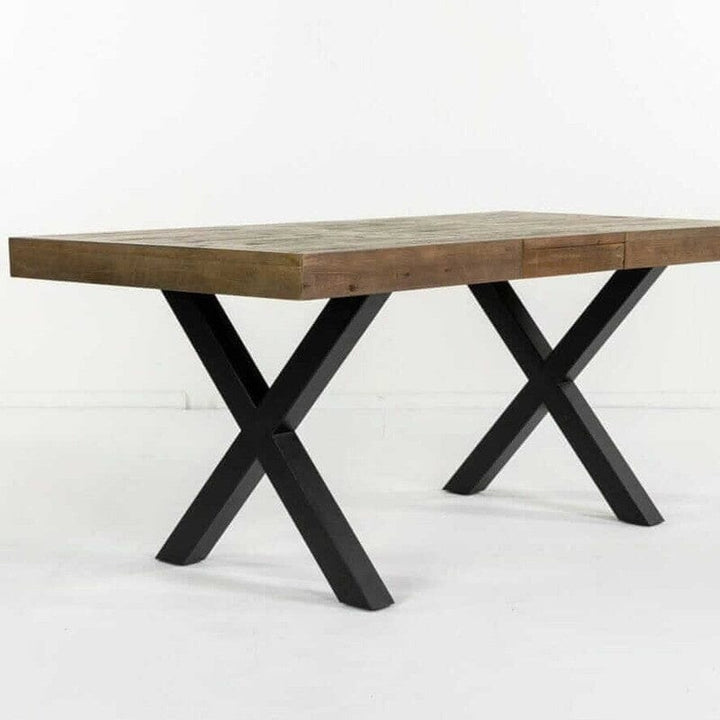 Brooklyn Extendable Cross Leg Dining Table (140cm - 180cm) Extendable Dining Table Brooklyn 