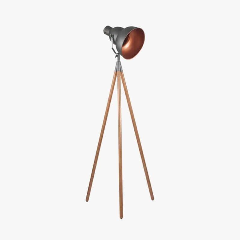 Dante Tripod Floor Lamp Floor Lamp Black & Copper