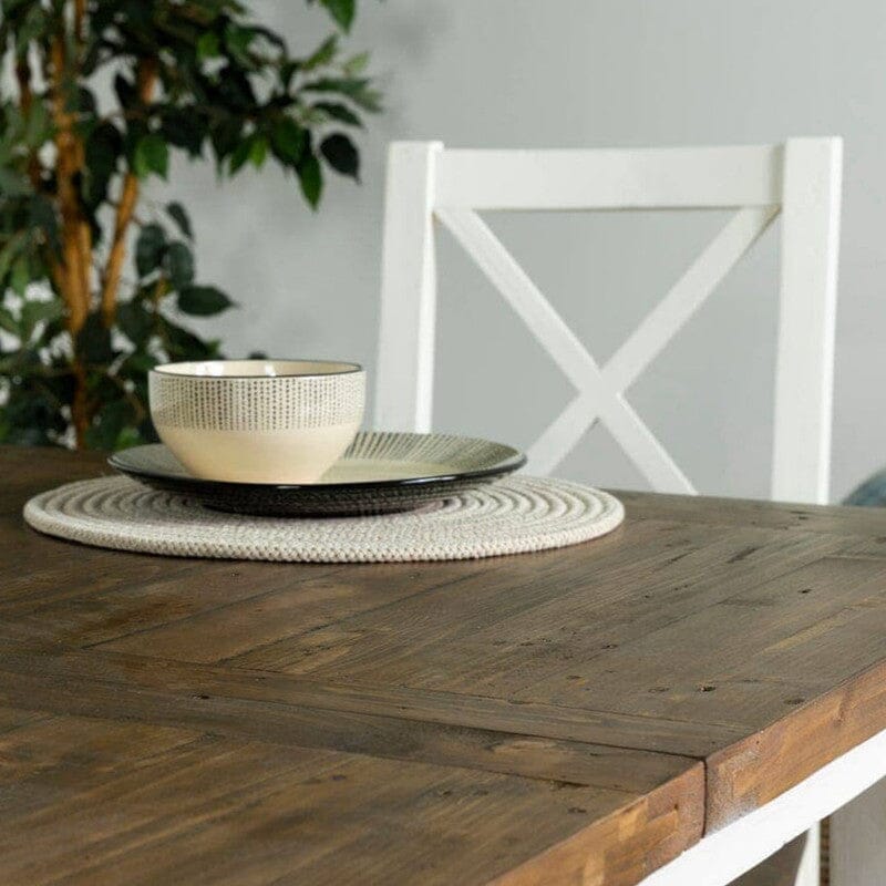 Devon Extendable Dining Table (140-180cm) & Bench Package Deal Devon