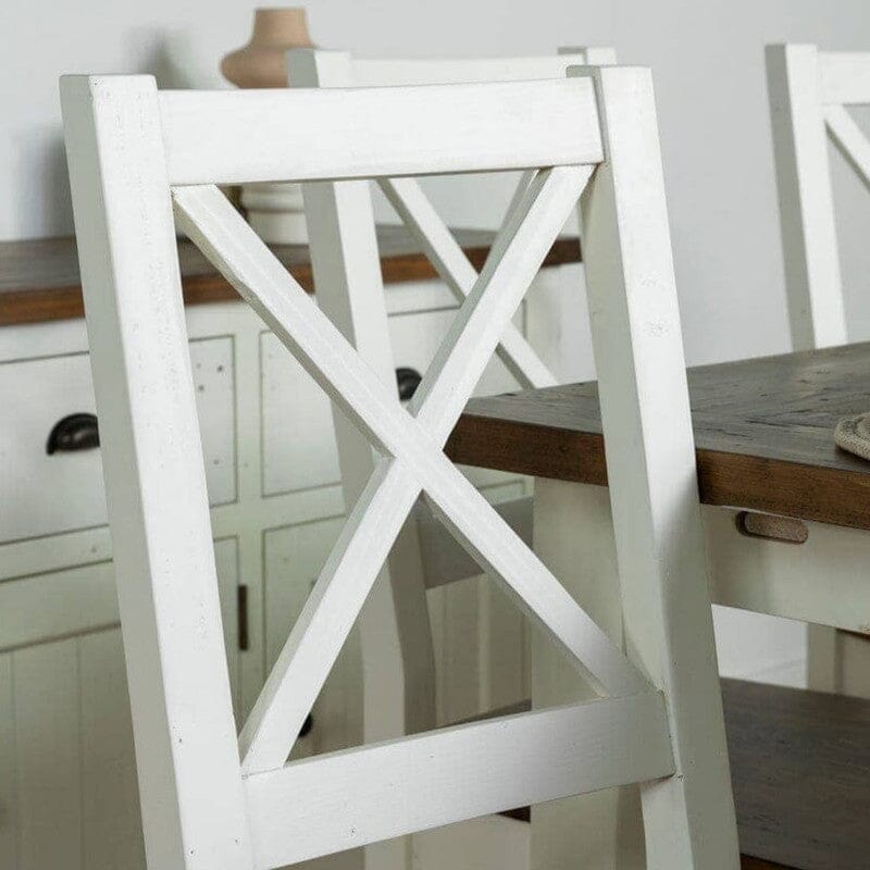 Devon Extendable Dining Table (140-180cm) & Devon Chairs Package Deal Devon