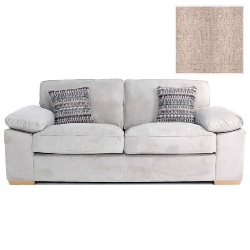 Dynasty 2 Seater Sofa Sofa Dynasty Barley Beige Oak