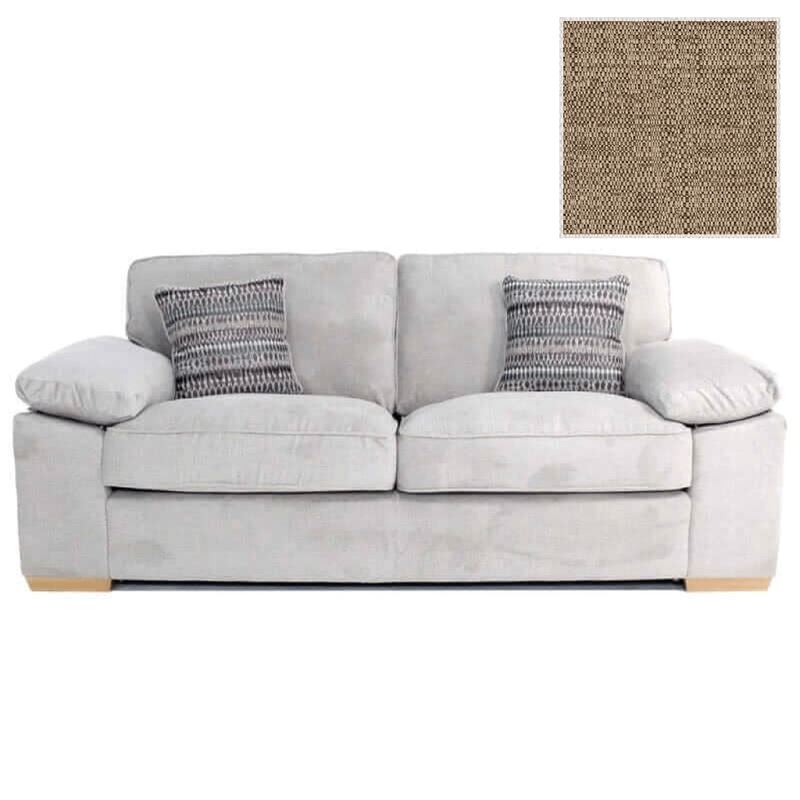 Dynasty 2 Seater Sofa Sofa Dynasty Barley Coffee Oak