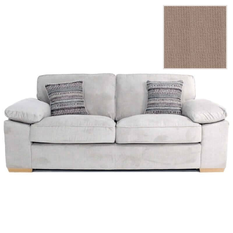 Dynasty 2 Seater Sofa Sofa Dynasty Rich Beige Oak