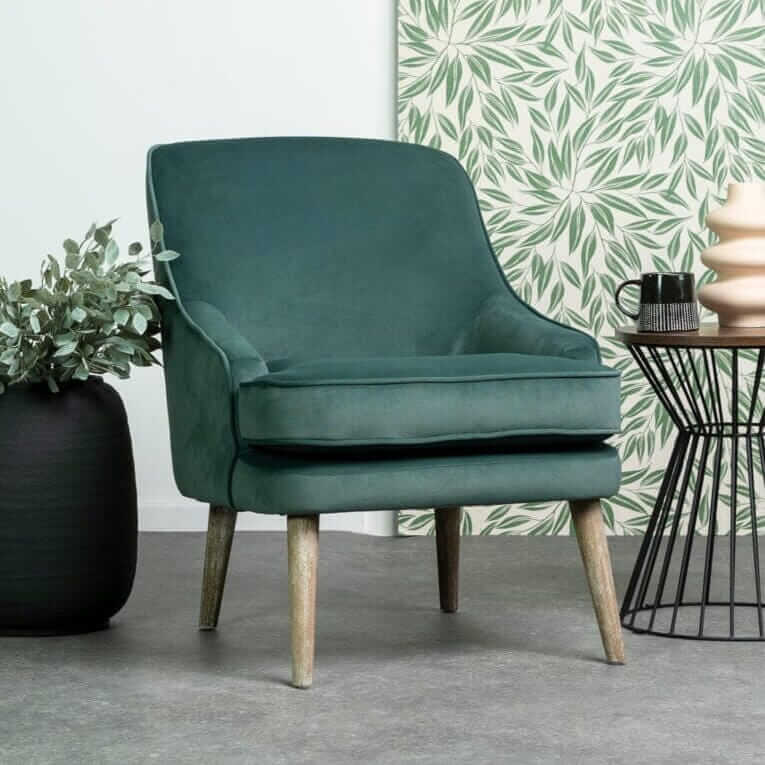 Eze Green Occasional Chair Occasional Chair Eze
