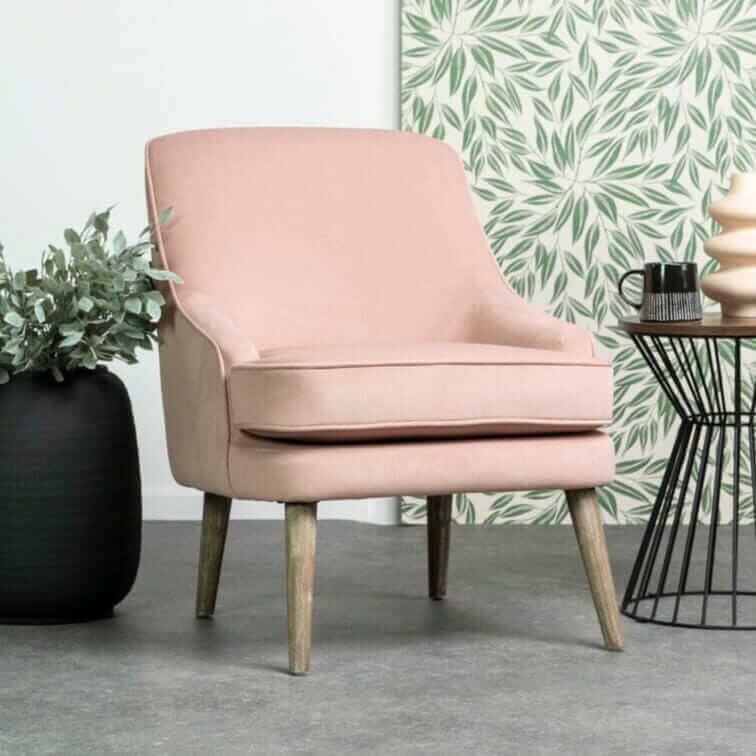 Eze Pink Occasional Chair Occasional Chair Eze