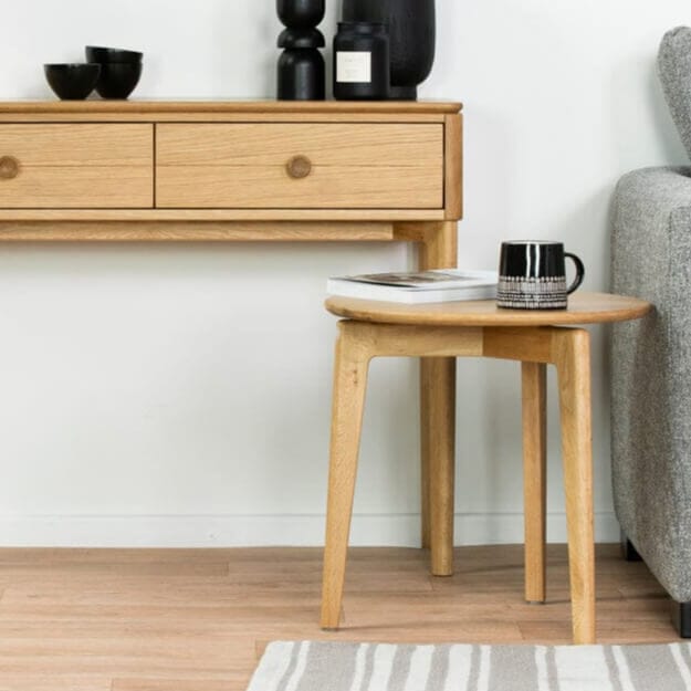 Harrow Round Lamp Table Lamp Table Harrow