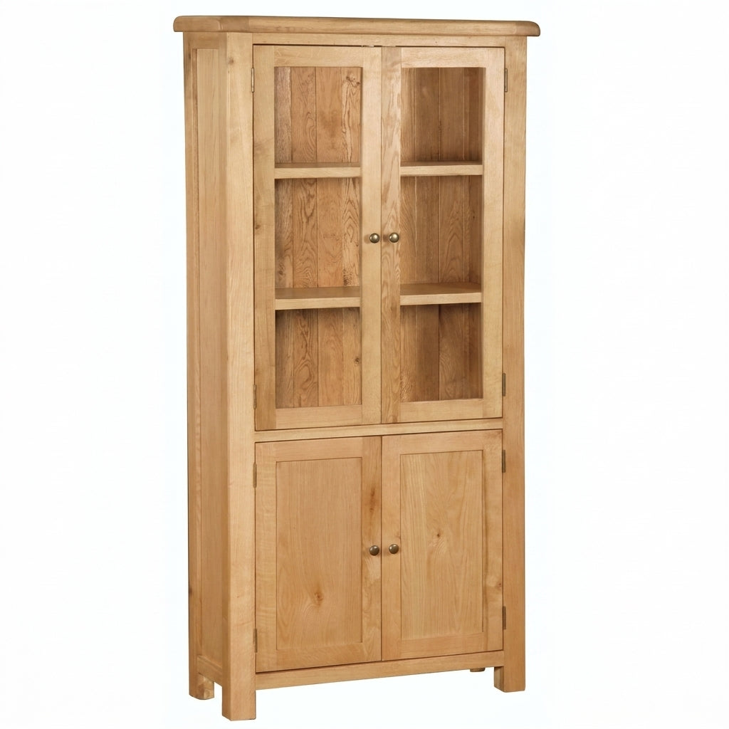 Cheltenham Oak Display Cabinet