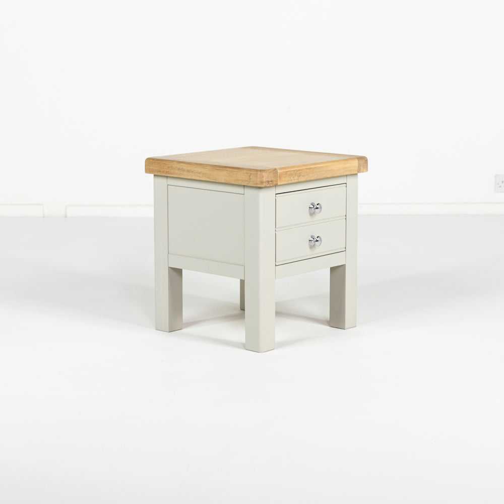 Lympsham 2 Drawer Lamp Table