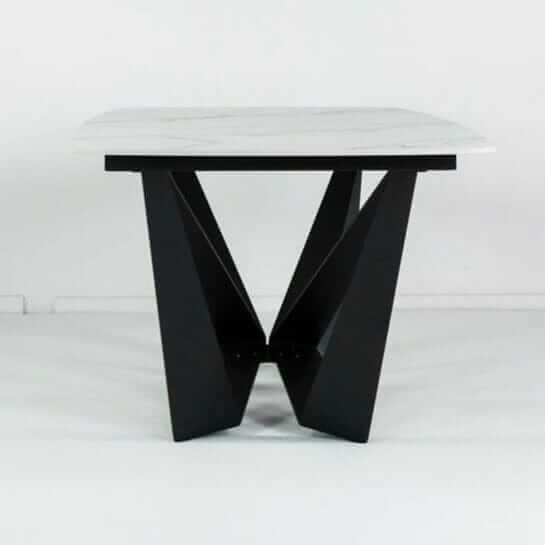 Marvel Ceramic Fixed Top Dining Table Dining Table Marvel