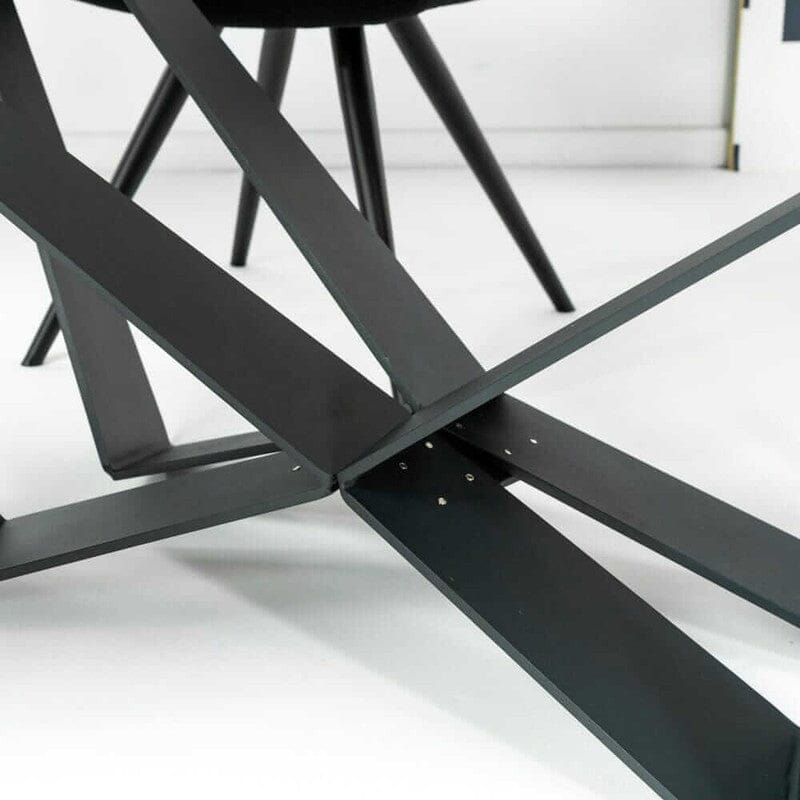 Marvel Ceramic Fixed Top Dining Table Dining Table Marvel