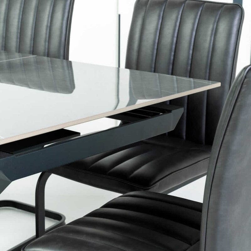 Merlin Ceramic Extendable Dining Table (140cm-180cm) Extendable Dining Table Merlin