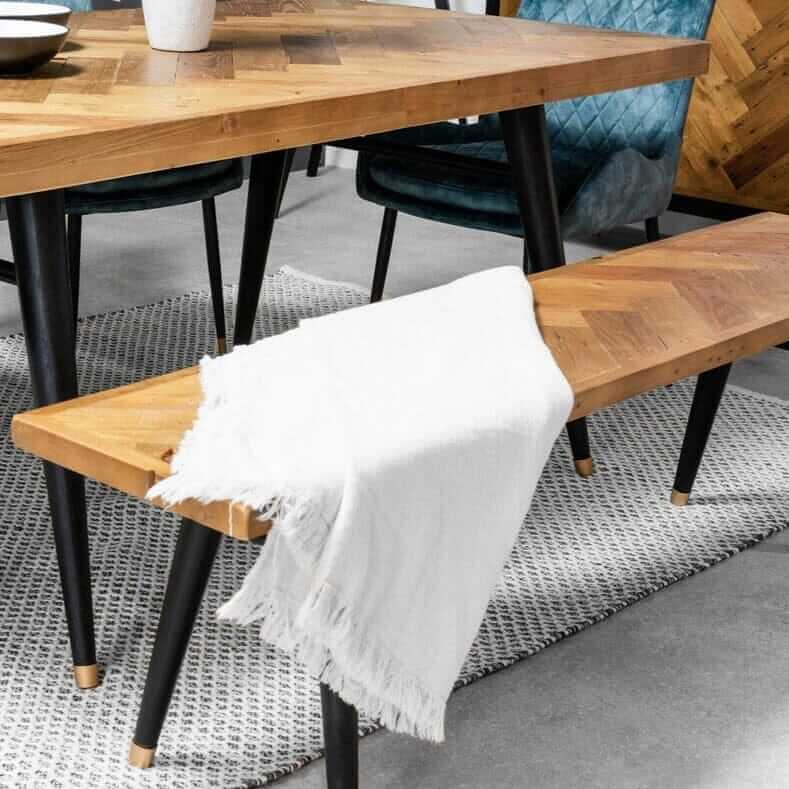 Mode Reclaimed Wood Bench Dining Bench Mode