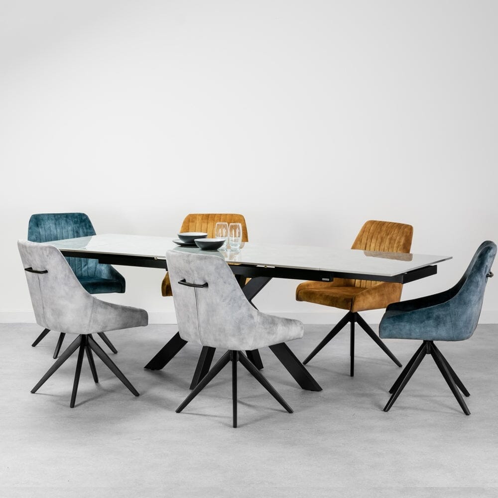 Olympia Ceramic Extendable Dining Table (160cm-240cm) Dining Table Olympia