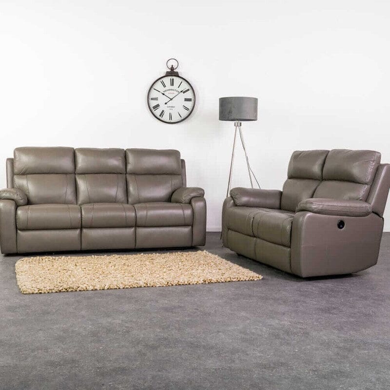 Positano 3 Seater Leather Recliner Sofa Recliner Positano