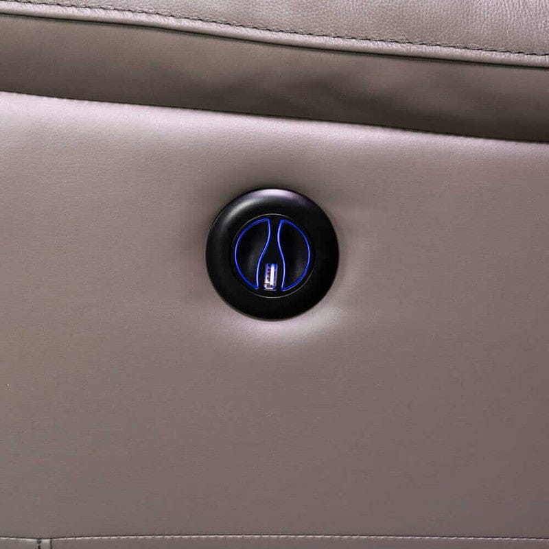 Positano 3 Seater Leather Recliner Sofa Recliner Positano