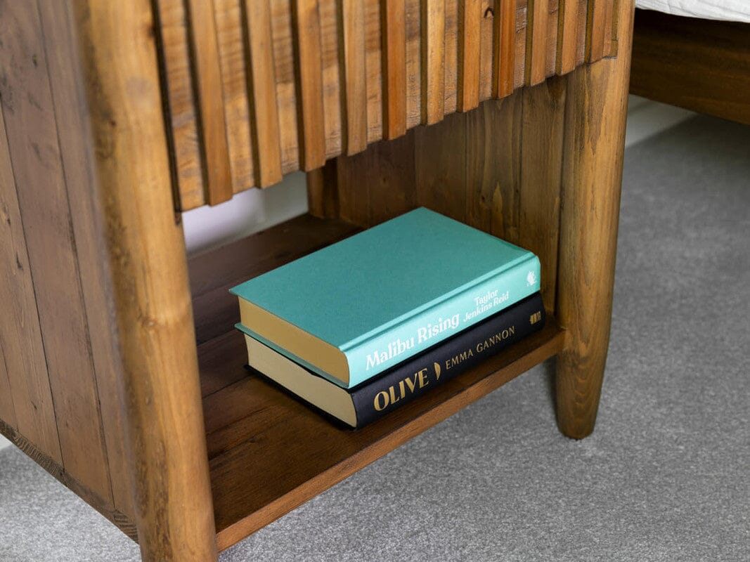 Cairo 1 Drawer Bedside Table