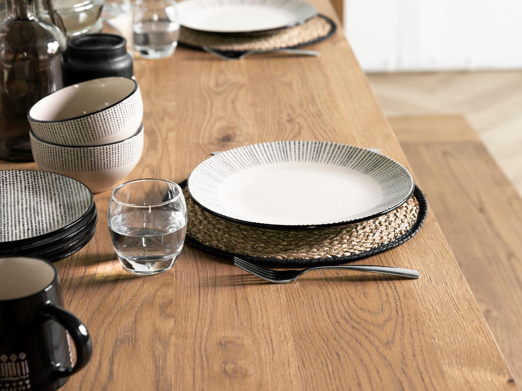 Lincoln 220CM Fixed Top Dining Table