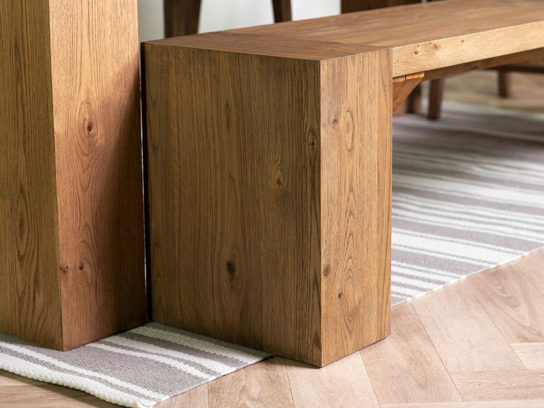 Lincoln 220CM Fixed Top Dining Table