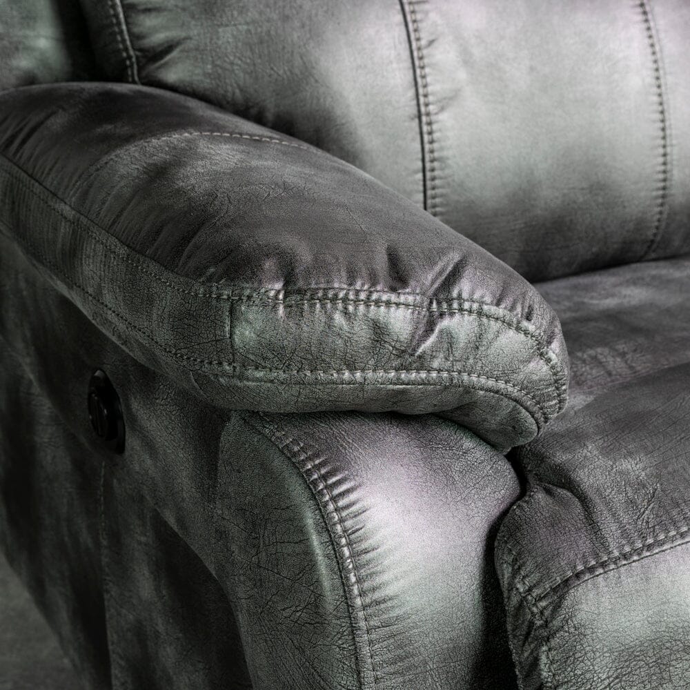 Lakeland 2 Seater Leather Recliner Sofa Recliner Lakeland