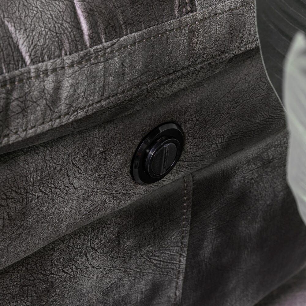 Lakeland 3 Seater Leather Recliner Sofa Recliner Lakeland