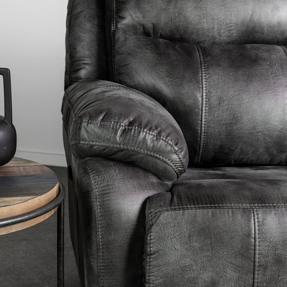 Lakeland 3 Seater Leather Recliner Sofa Recliner Lakeland